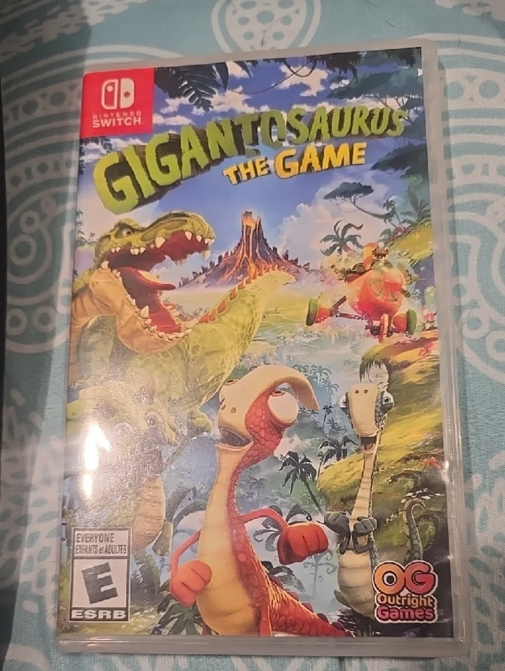 Nintendo Switch Gigantosaurus: The Game - Green & Blue Cover